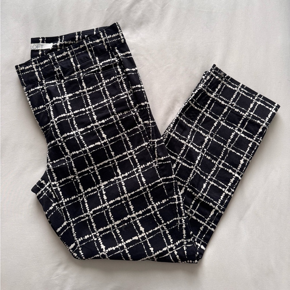 Ann Taylor Loft Ponte Straight Pants